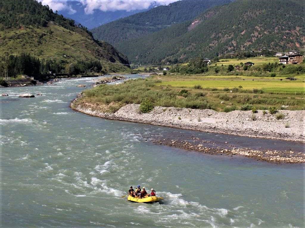 river rafting bhutan